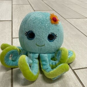 Blue and Green Octopus Plush